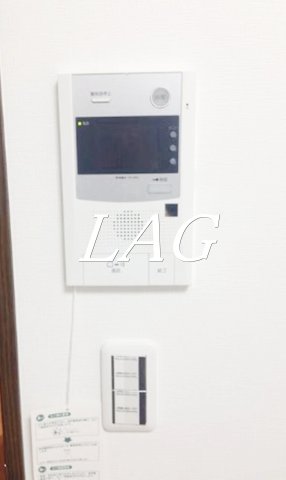 セキュリティ　モニター付きインターホンです。