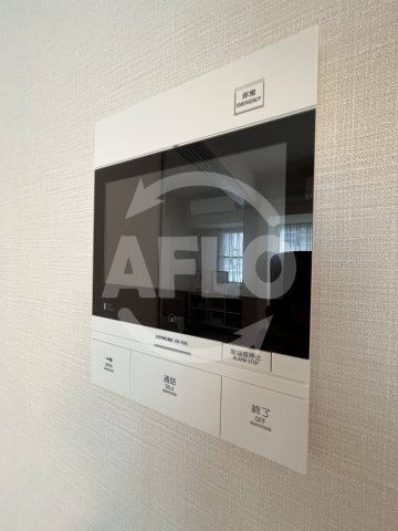 セキュリティ　プレディアコート本町　モニター付きインターホン
