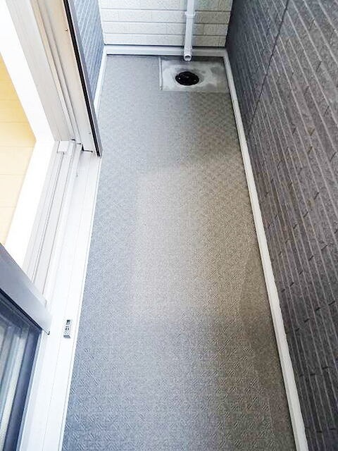 バルコニー　風通しの良いバルコニーです。