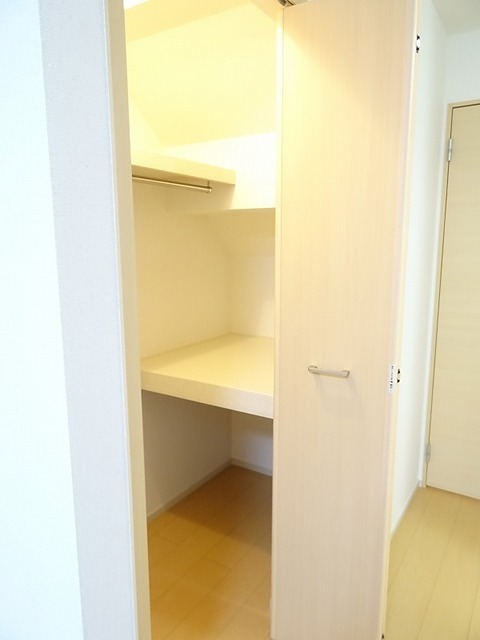 収納　奥行のある収納です。