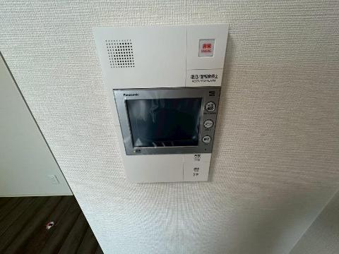 セキュリティ　カメラ付インターホン（イメージ）