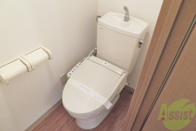 トイレ　トイレはシンプルかつオーソドックスで使いやすそうです。