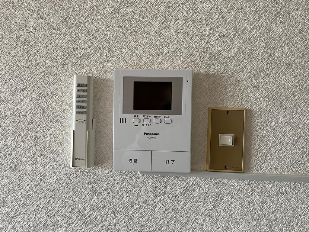 セキュリティ　安心の録画機能付きTVモニターインターホン♪