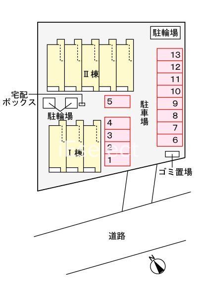 エントランス　配置図