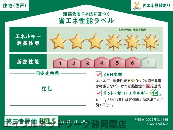 省エネ性能ラベル　イメージ