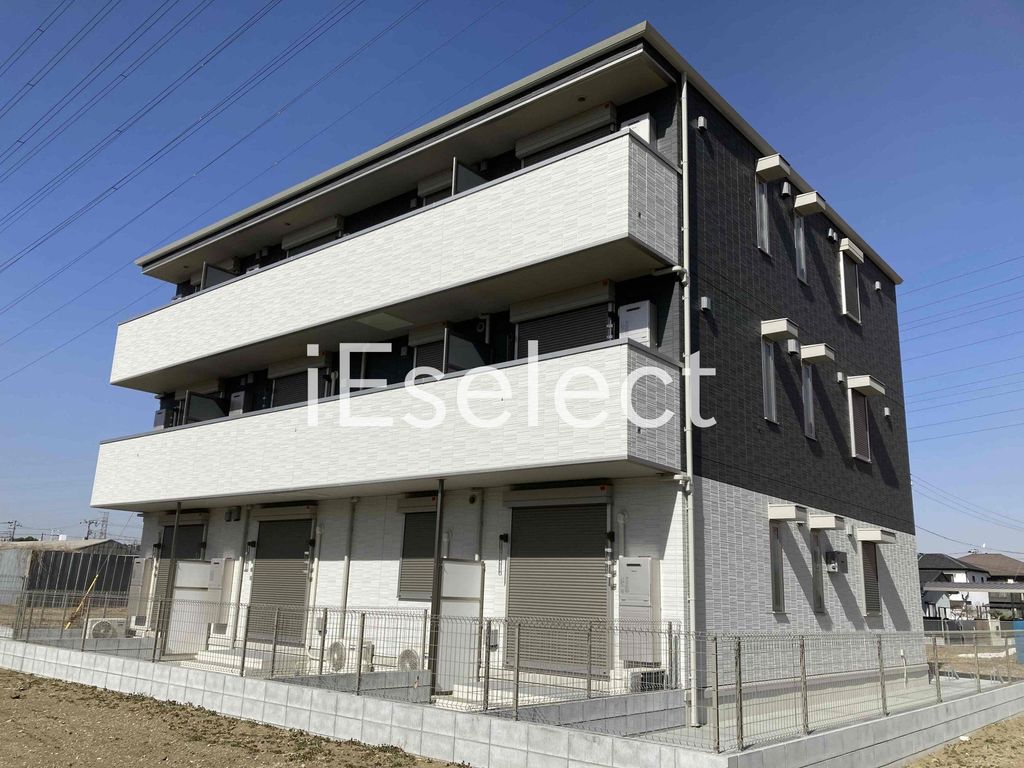 建物外観　経済的な都市ガスが利用可能！
