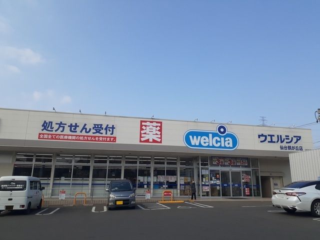 ドラックストア　ウエルシア仙台鶴が丘店（ドラッグストア）まで850m