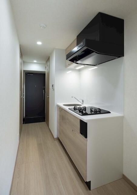 キッチン　※反転タイプのお部屋の写真を使用しています。