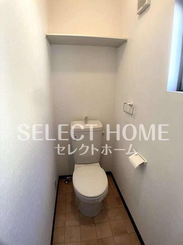 トイレ　ゆったりとした空間のトイレです