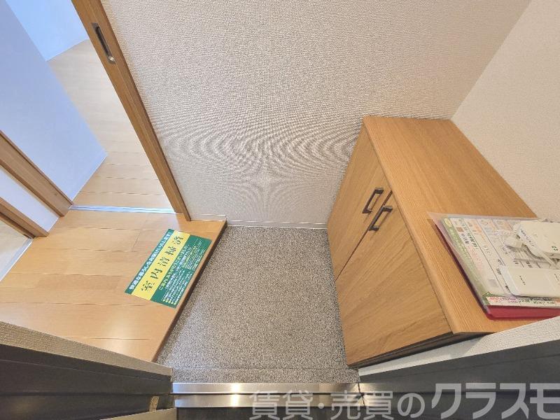 玄関　シューズボックスあり♪