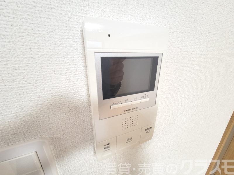 セキュリティ　来訪者が確認できるモニターホン♪