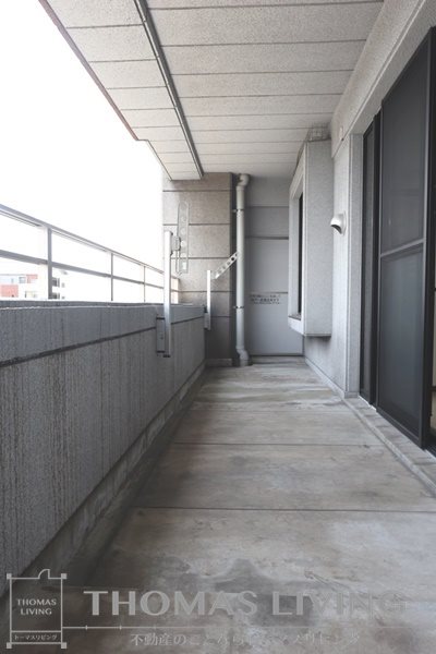 バルコニー　日当たり良好
