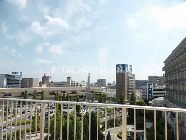 バルコニー　空中庭園からの眺望