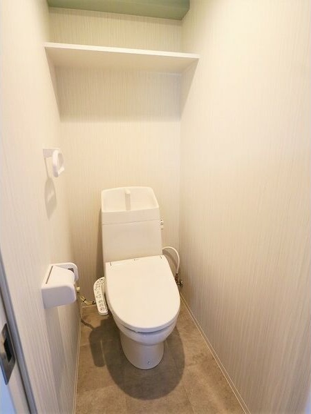 トイレ　ゆったりとした空間のトイレです