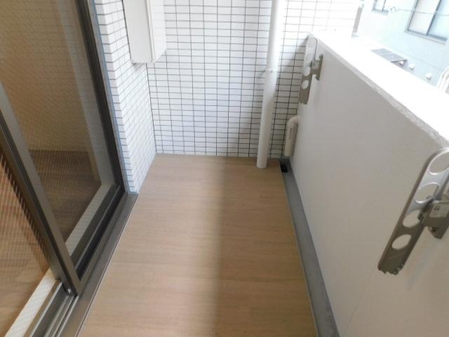 バルコニー　通風良好です