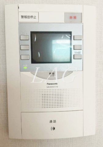 セキュリティ　モニター付きインターフォンです。