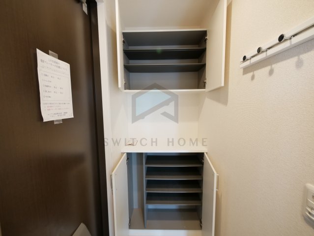 収納　ちょっとした収納スペースも充実しています