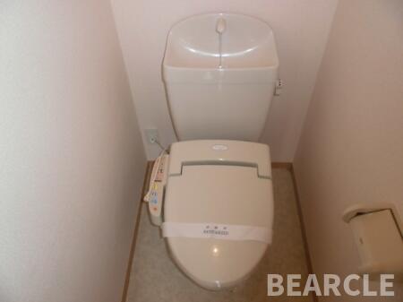 トイレ　ゆったりとした空間のトイレです