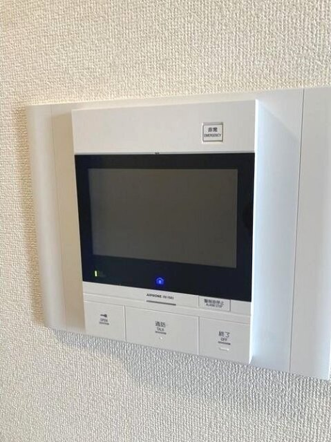 セキュリティ　モニタ付きインターホンです