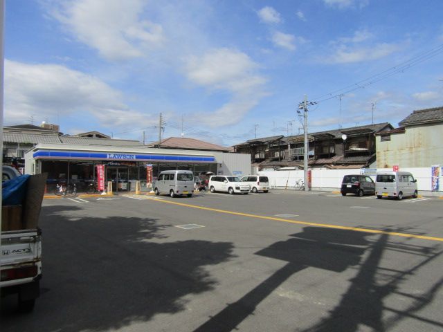 コンビニ　ローソン東住吉区照ヶ丘矢田店（コンビニ）まで140m