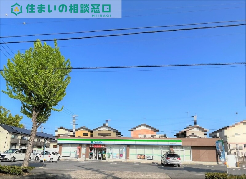 コンビニ　ファミリーマート岡崎羽根西新町店（コンビニ）まで23m