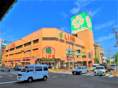 スーパー　ライフ 高井田店（スーパー）まで850m