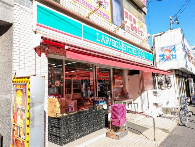 コンビニ　ローソンストア１００原木中山店（コンビニ）まで610m