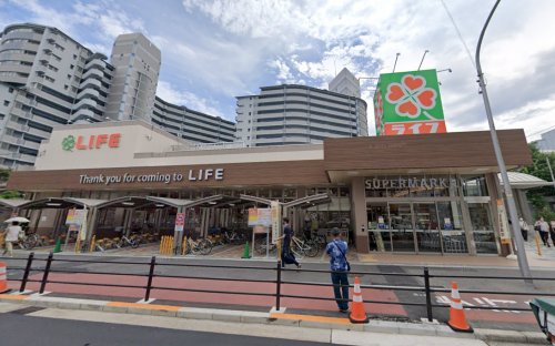 スーパー　ライフ朝潮橋駅前店（スーパー）まで626m