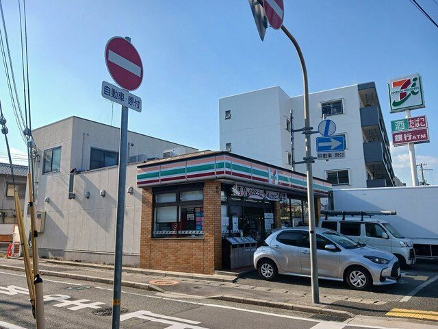 コンビニ　セブンイレブン尼崎若王寺店（コンビニ）まで50m