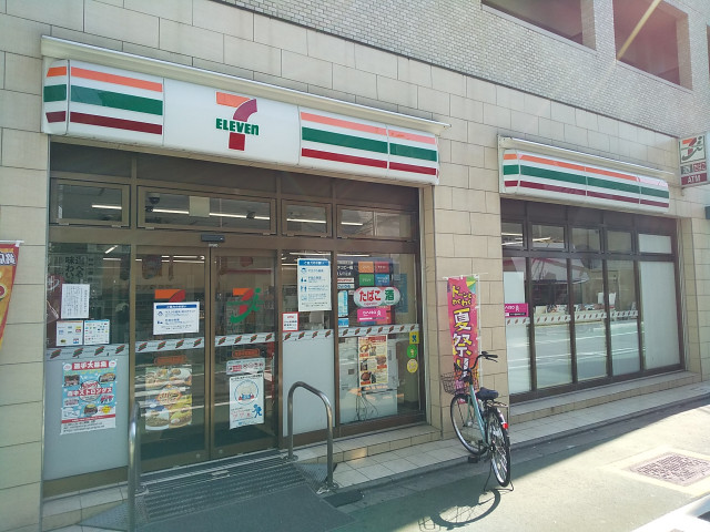コンビニ　セブン－イレブン　荏原中延駅前店（コンビニ）まで130m