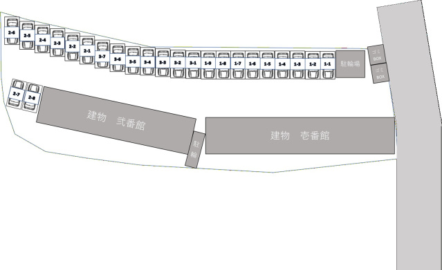 駐車場　駐車場配置図
