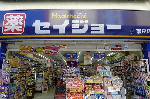 ドラックストア　くすりセイジョー蒲田店（ドラッグストア）まで633m