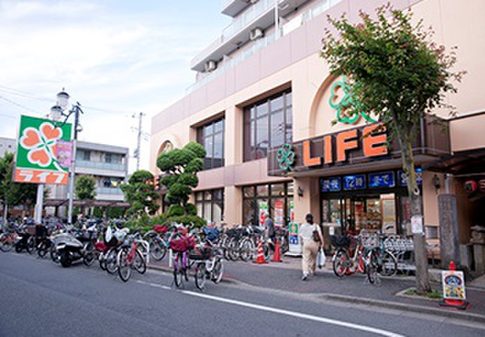 スーパー　LIFE（スーパー）まで58m