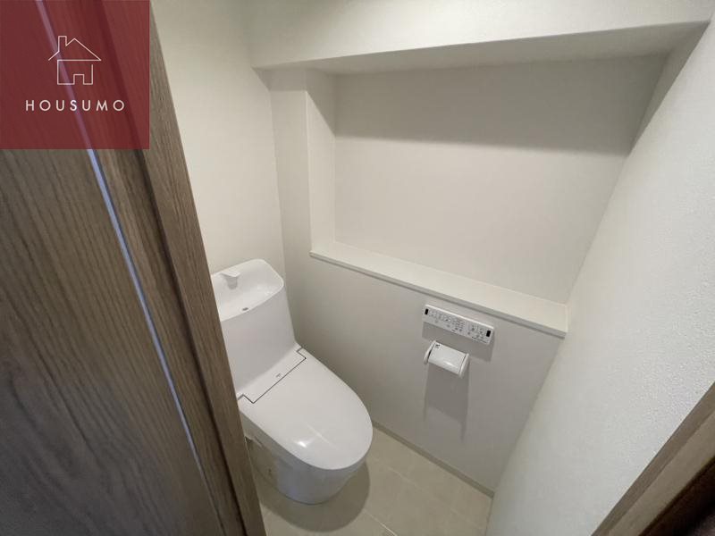 トイレ　ゆったりとした空間のトイレです