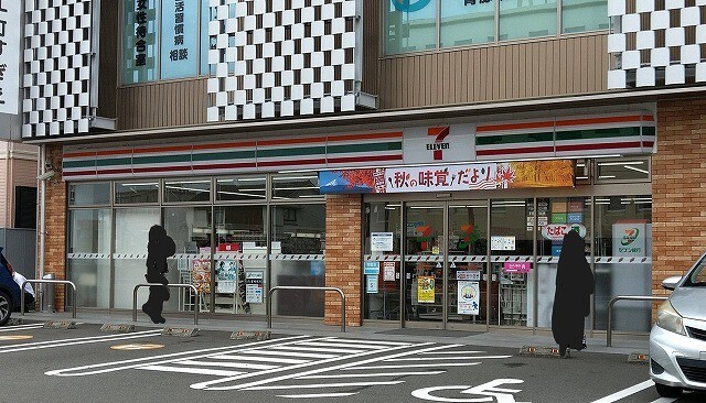 コンビニ　セブンイレブン宮崎大工町店（コンビニ）まで436m