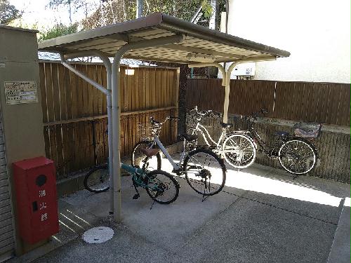 その他共有部分　駐輪場　原付＆自転車のみ駐輪可能
