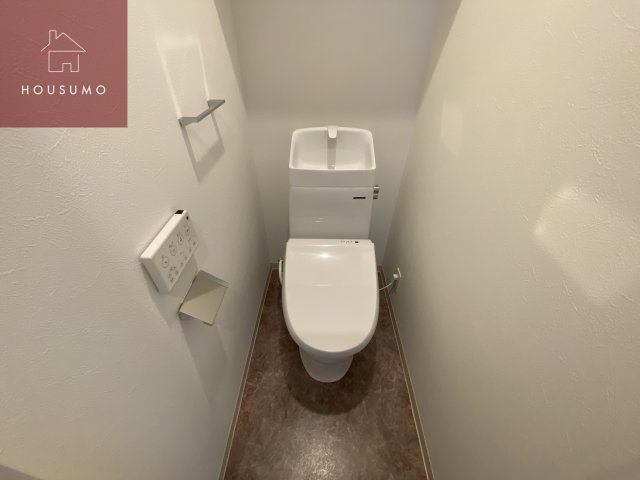 トイレ　ゆったりとした空間のトイレです