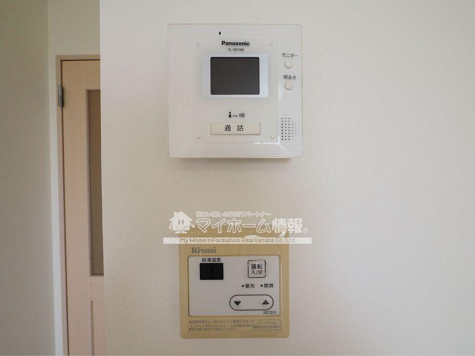 その他設備　ＴＶドアホン付きでお部屋にいても来客者が分かります