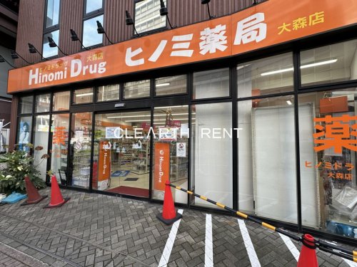 ドラックストア　ヒノミドラッグ大森店（ドラッグストア）まで208m