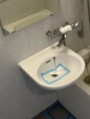 洗面設備　写真は同タイプ住居です。