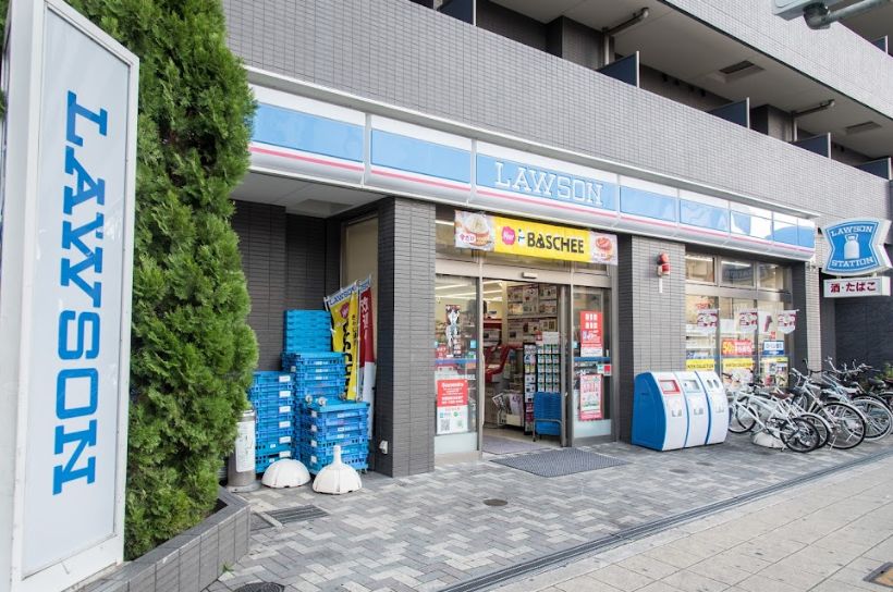 コンビニ　ローソン 浪速警察署前店（コンビニ）まで376m