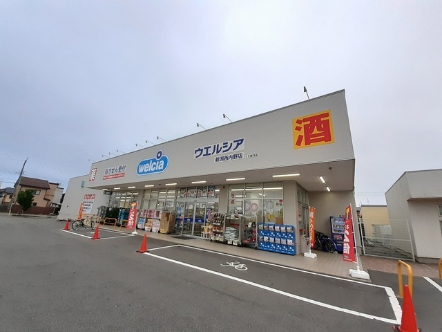ドラックストア　ウエルシア新潟西内野店（ドラッグストア）まで450m
