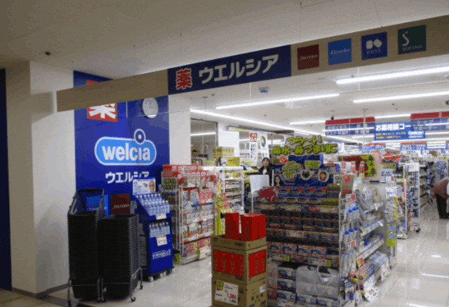 ドラックストア　ウエルシアダイエー東大島店（ドラッグストア）まで300m