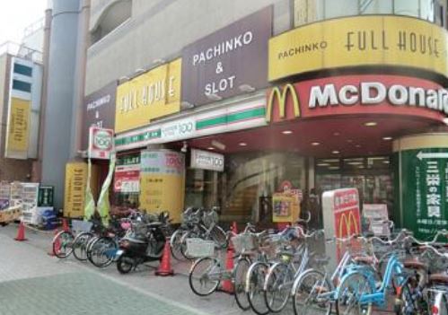 コンビニ　ローソンストア100戸越公園駅前店（コンビニ）まで147m