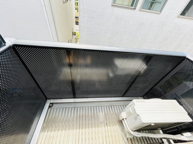 バルコニー　広々としたバルコニーです