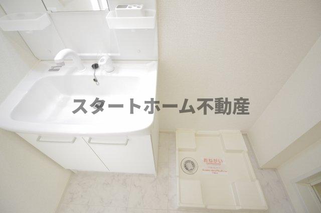洗面設備　洗面所です