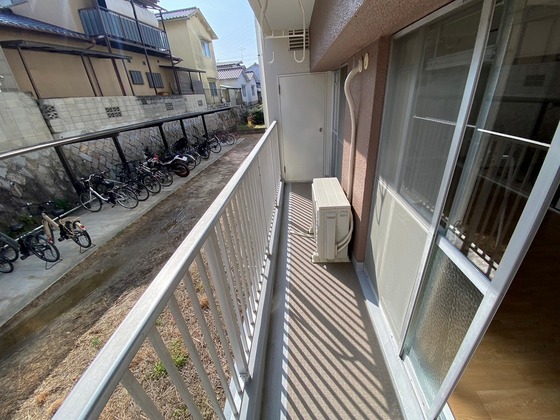 バルコニー　※別号室の写真です