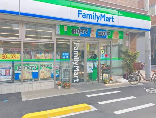 コンビニ　ファミリーマート墨田亀沢四丁目店（コンビニ）まで75m