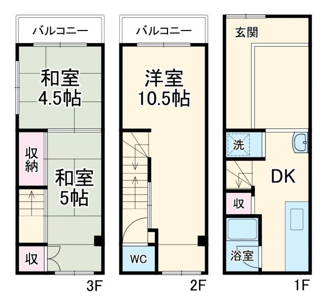 本庄東1丁目戸建の間取り写真