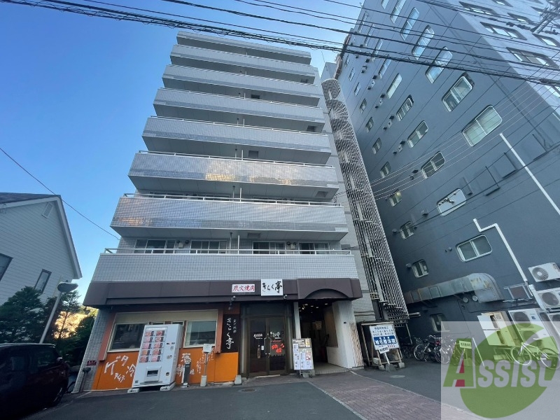 建物外観　札幌市西区琴似１条「琴似１・６マンション」